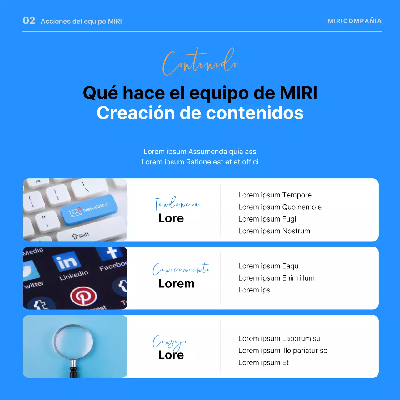 Ofertas de empleo minimalistas en azul y naranja para promover las oportunidades profesionales