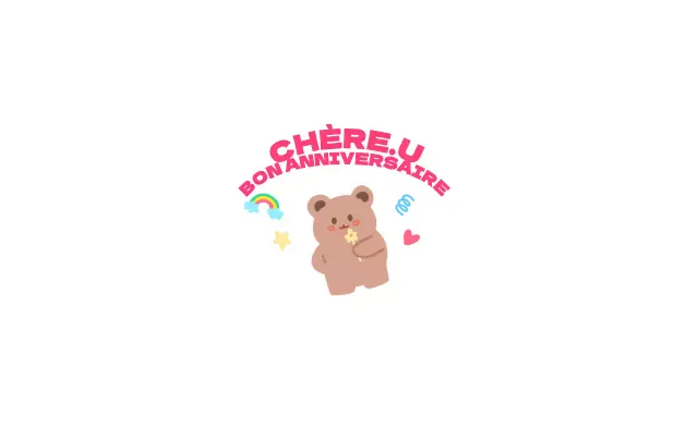 Marchandises personnalisées avec des illustrations conceptuelles et des textes mignons