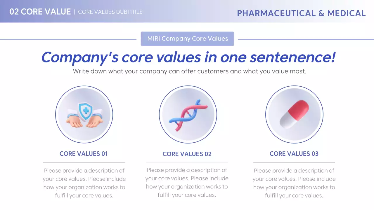 Trình bày hồ sơ Blue Clean Healthcare