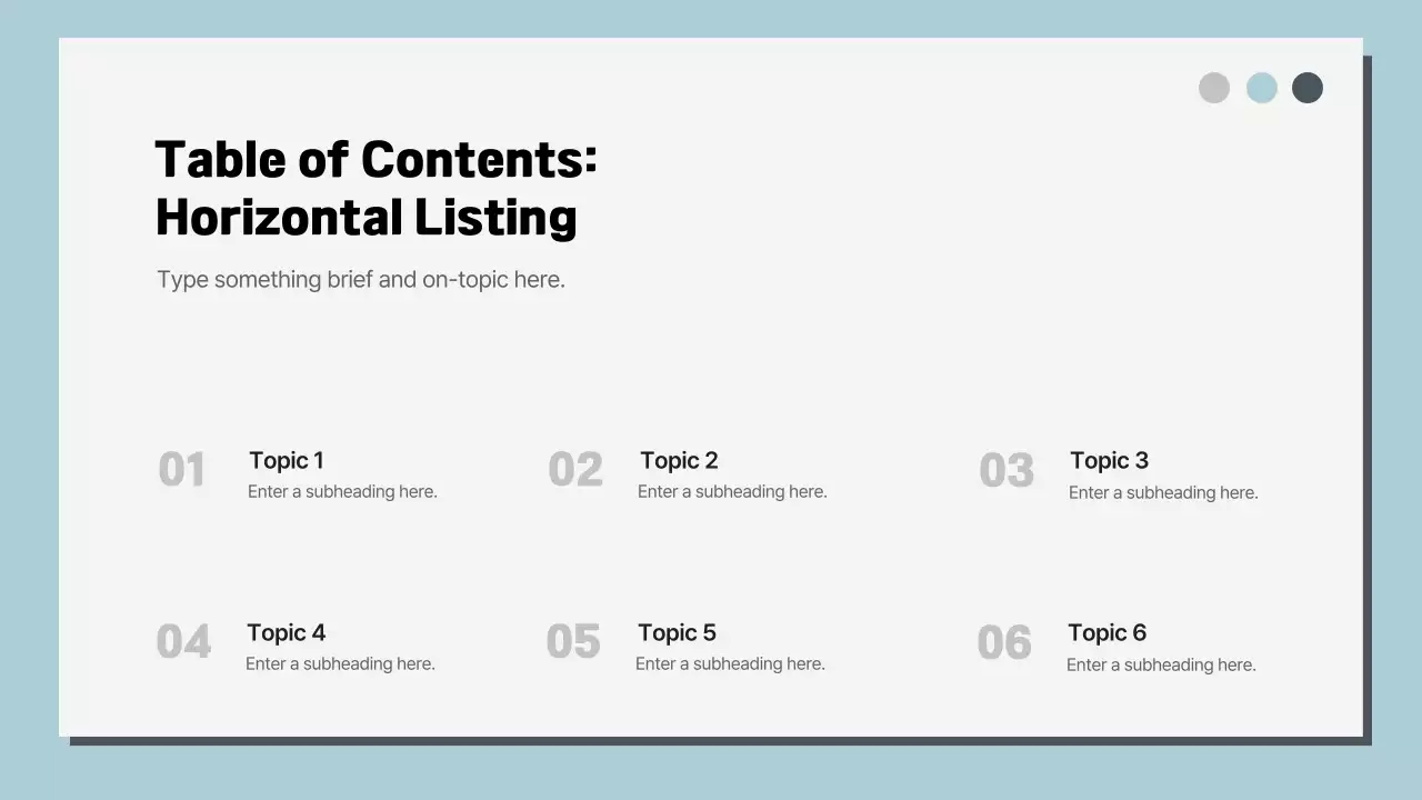 Apresentação do Guia Minimalista Azul