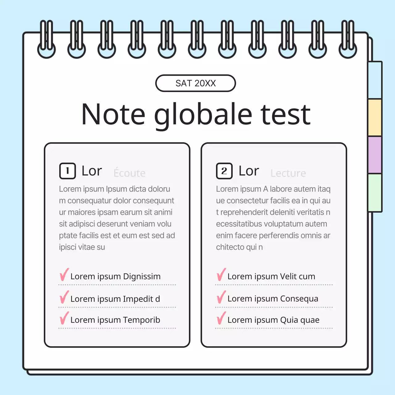 Promouvoir une analyse simple et aux couleurs de l'arc-en-ciel des tendances en matière d'examens SAT pour les académies
