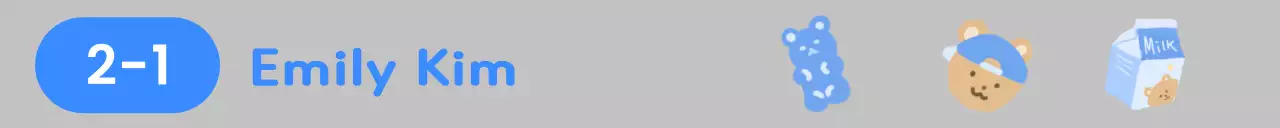 Desain pensil lucu dengan ilustrasi beruang