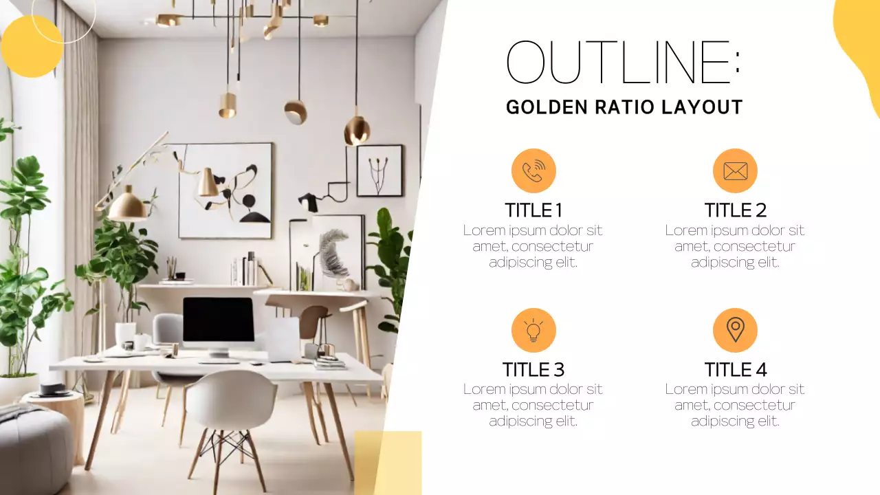 옐로우 모던 가이드 프레젠테이션