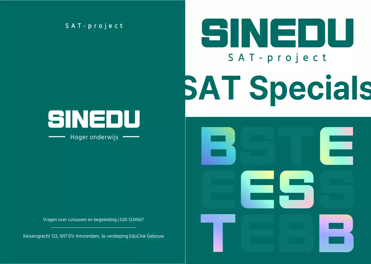 Over de SAT Specials van Deep Green Tone