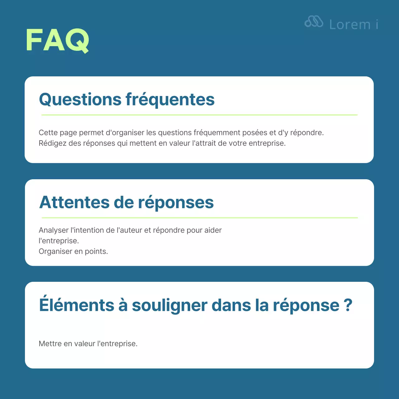 Faites la promotion de votre entreprise en bleu fluorescent et en bleu marine.