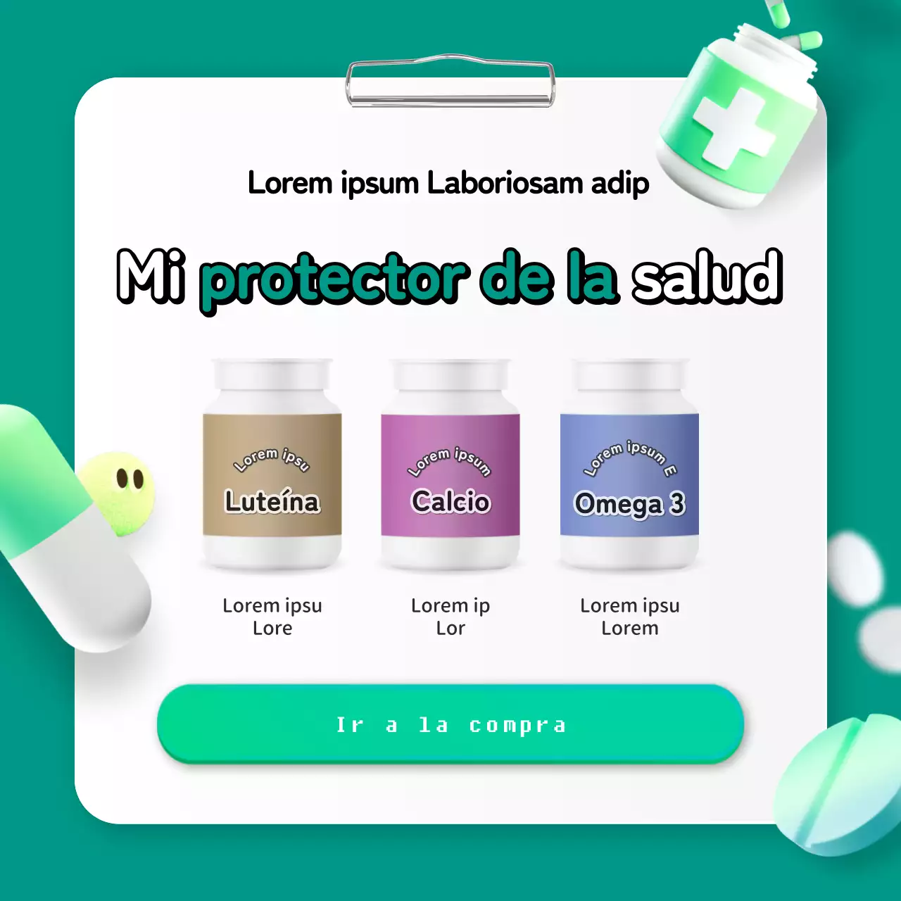 Promover un test nutricional personalizado en 3D, sencillo y ecológico