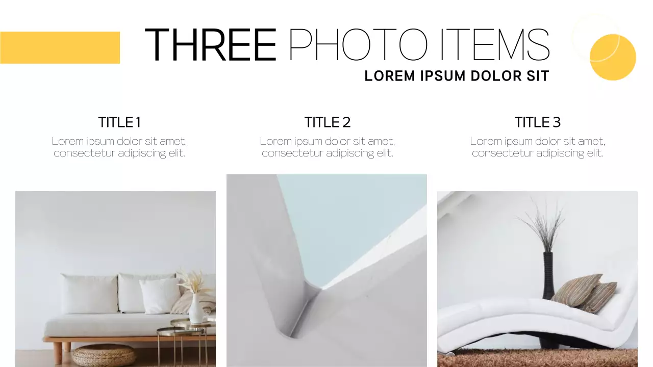 옐로우 모던 가이드 프레젠테이션