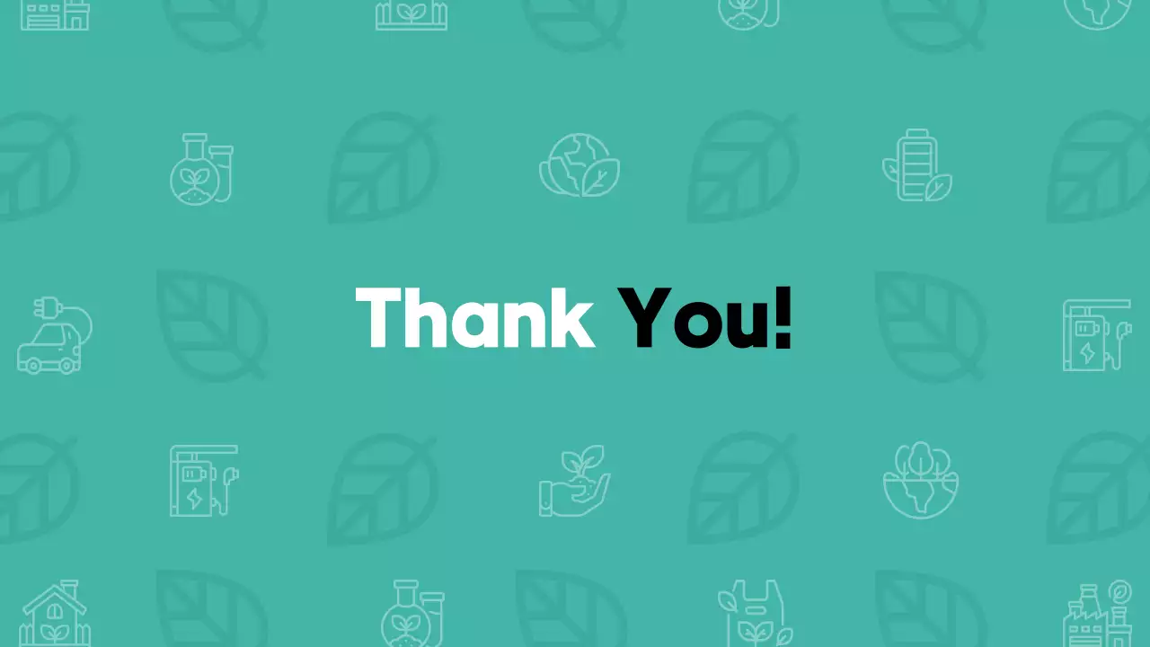 Basic feel with mint accent color ESG reports