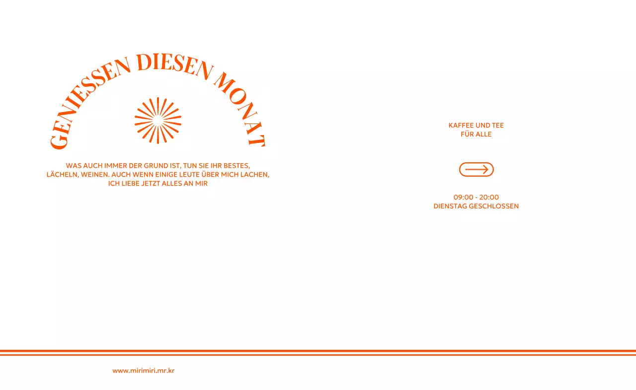 Gestaltung eines Cafés mit sinnvoller Typografie