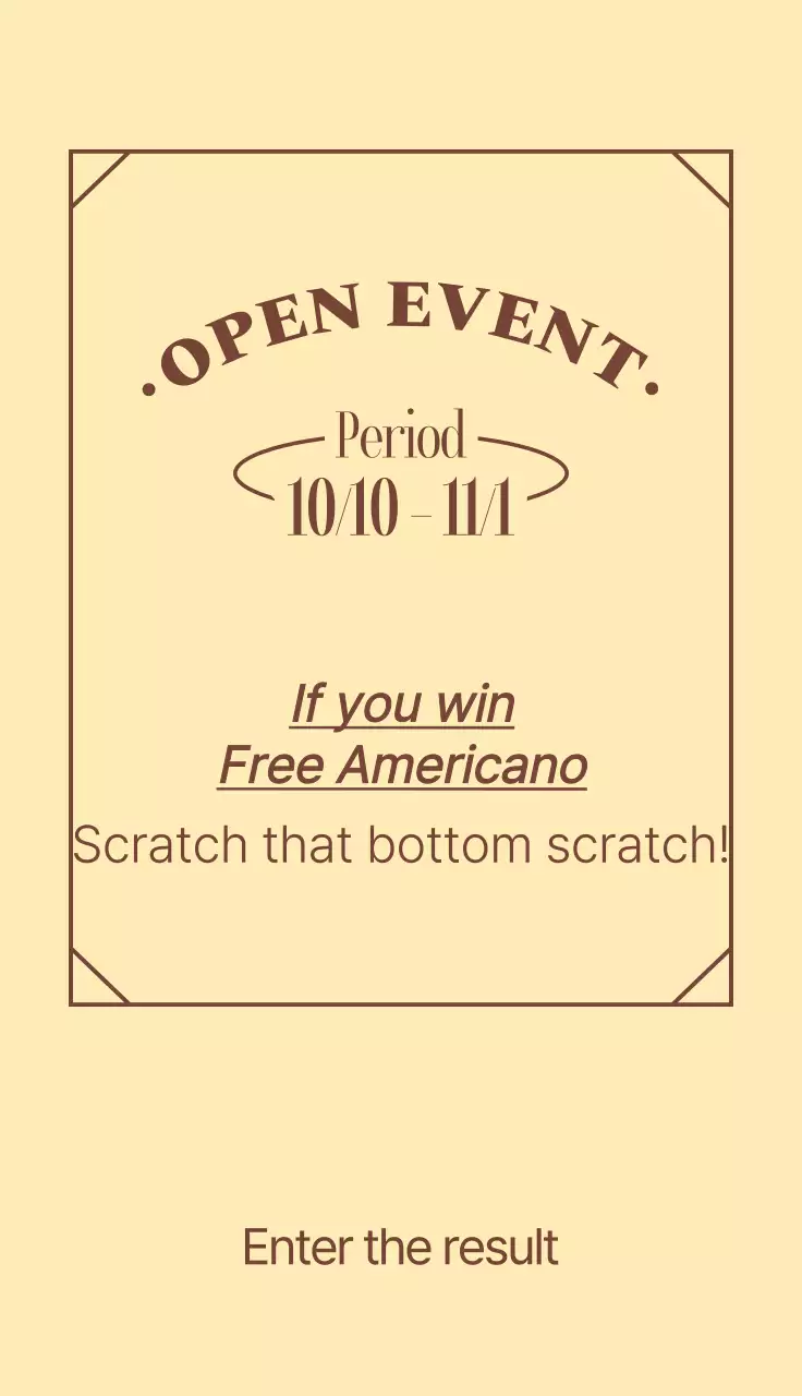 Buka kafe dengan nuansa klasik vintageEvent lotere