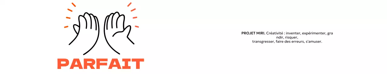 Concevoir un gobelet avec l'icône "high-five".