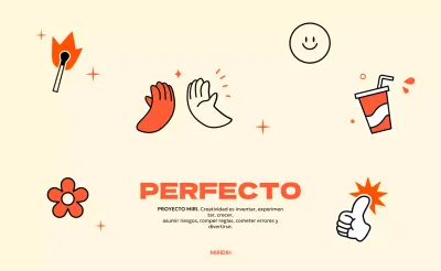 Kit de bienvenida para nuevos empleados con extravagantes ilustraciones