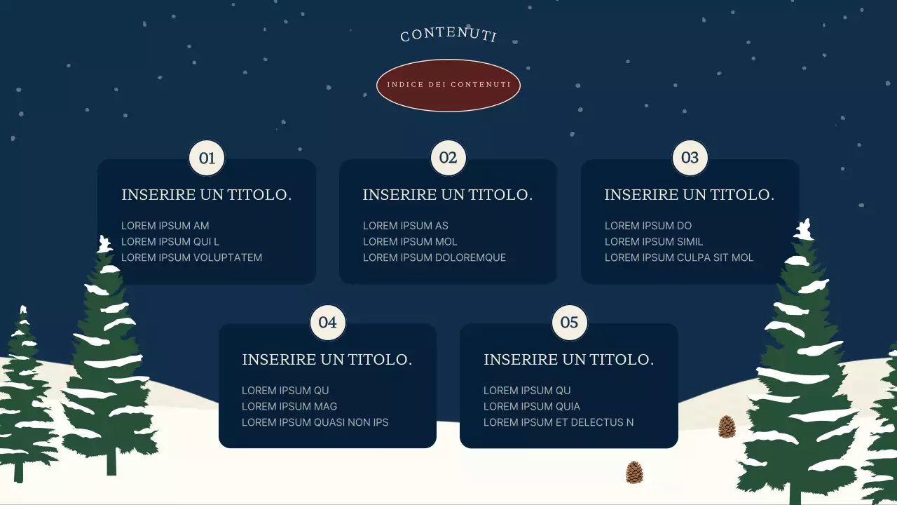 Materiale di formazione per il centro di divulgazione blu navy e rosso