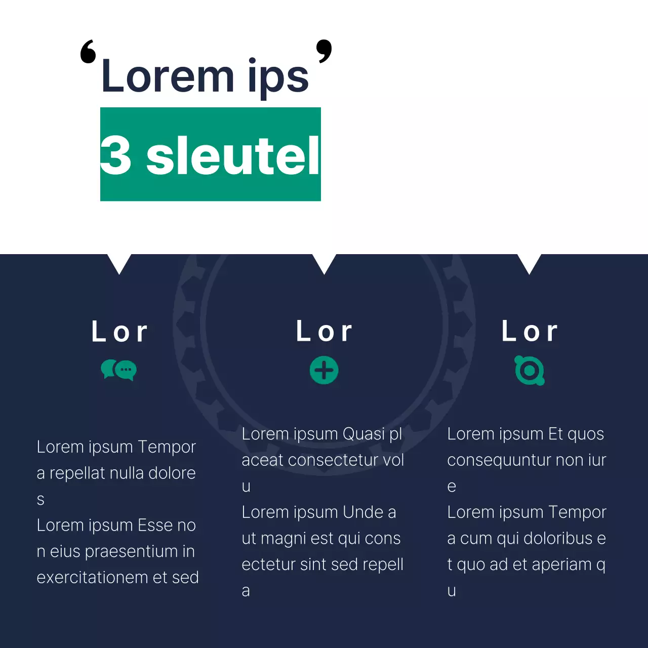 Een eenvoudig, marineblauw en wit verkiezingsbeloftenboekje