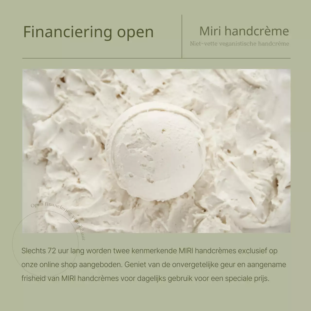 Khaki en wit voor een moderne financieringsgids