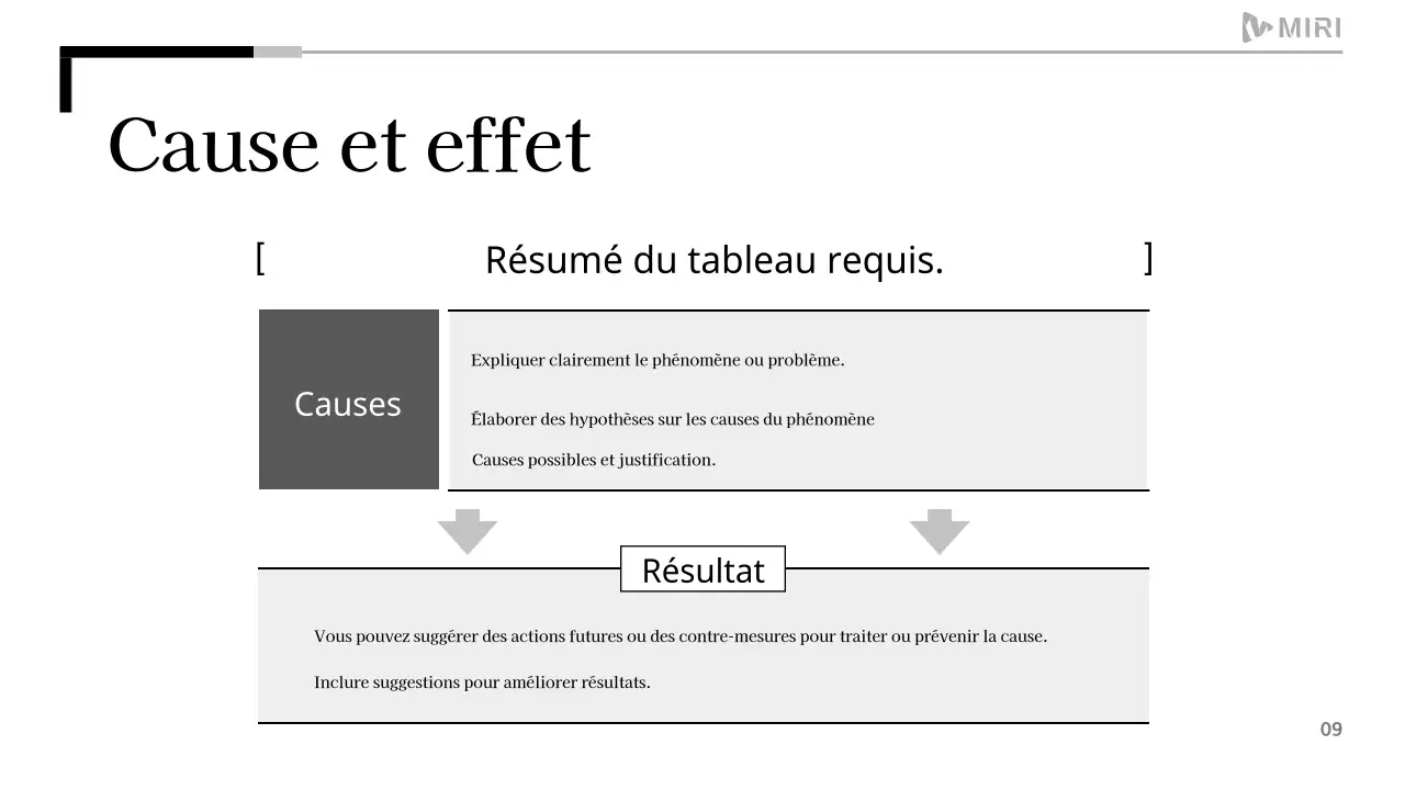Un simple rapport imprimable en noir et blanc