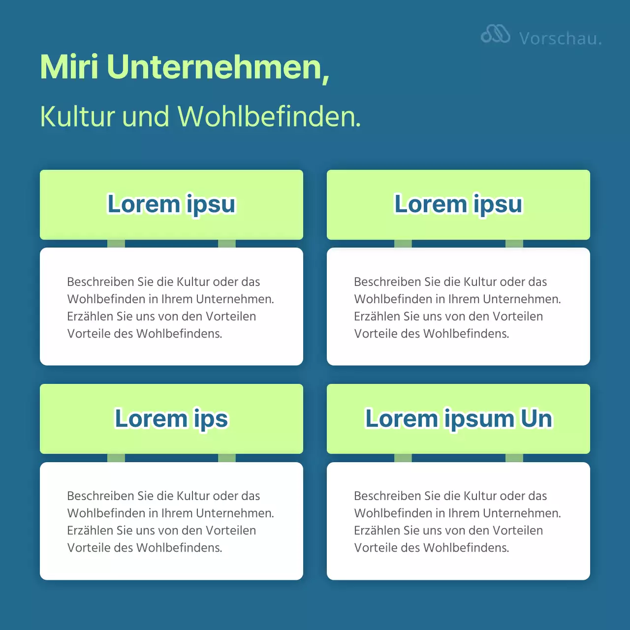 Werben Sie für Ihr Unternehmen in fluoreszierendem und dunklem Blau.