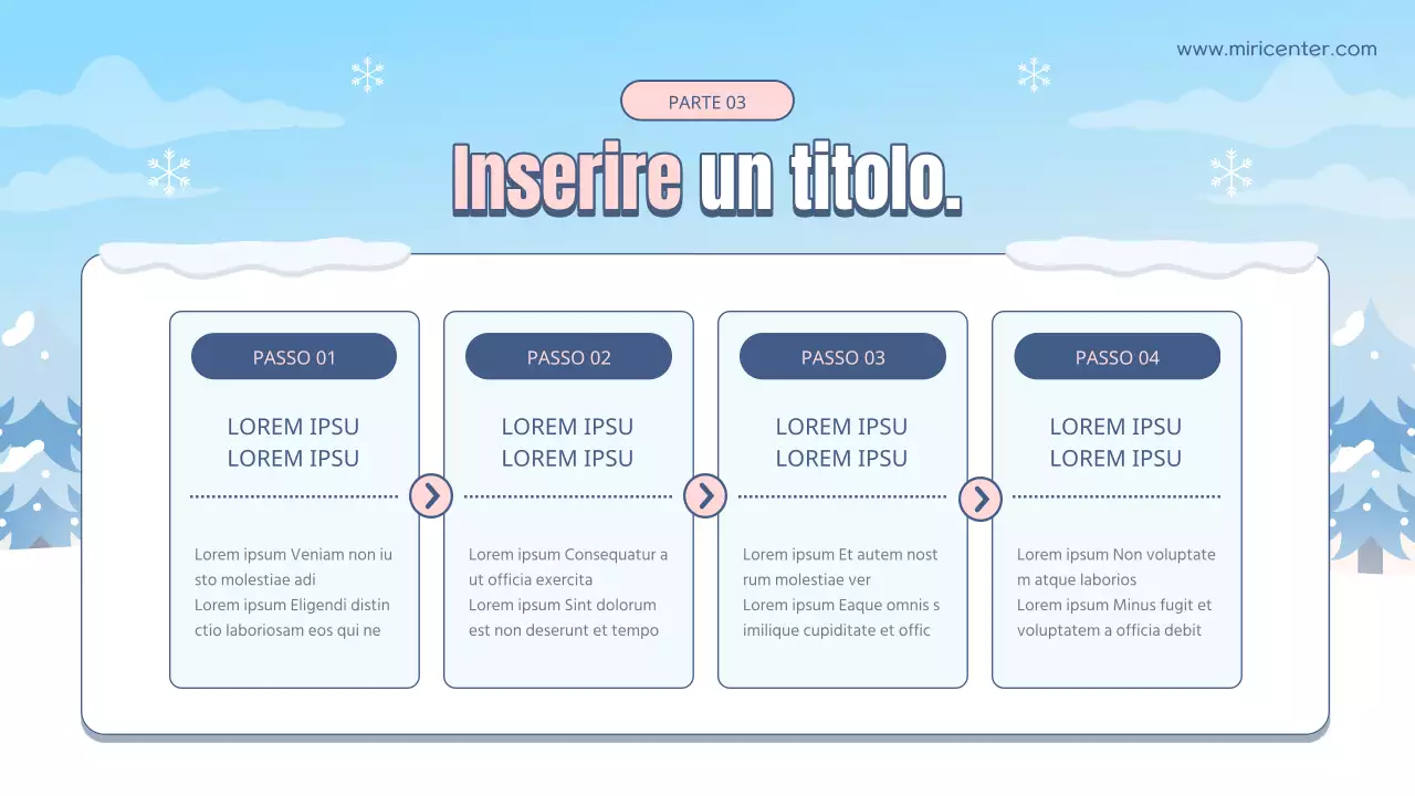 Guida alla formazione dei volontari per la pausa invernale in azzurro e bianco naturale