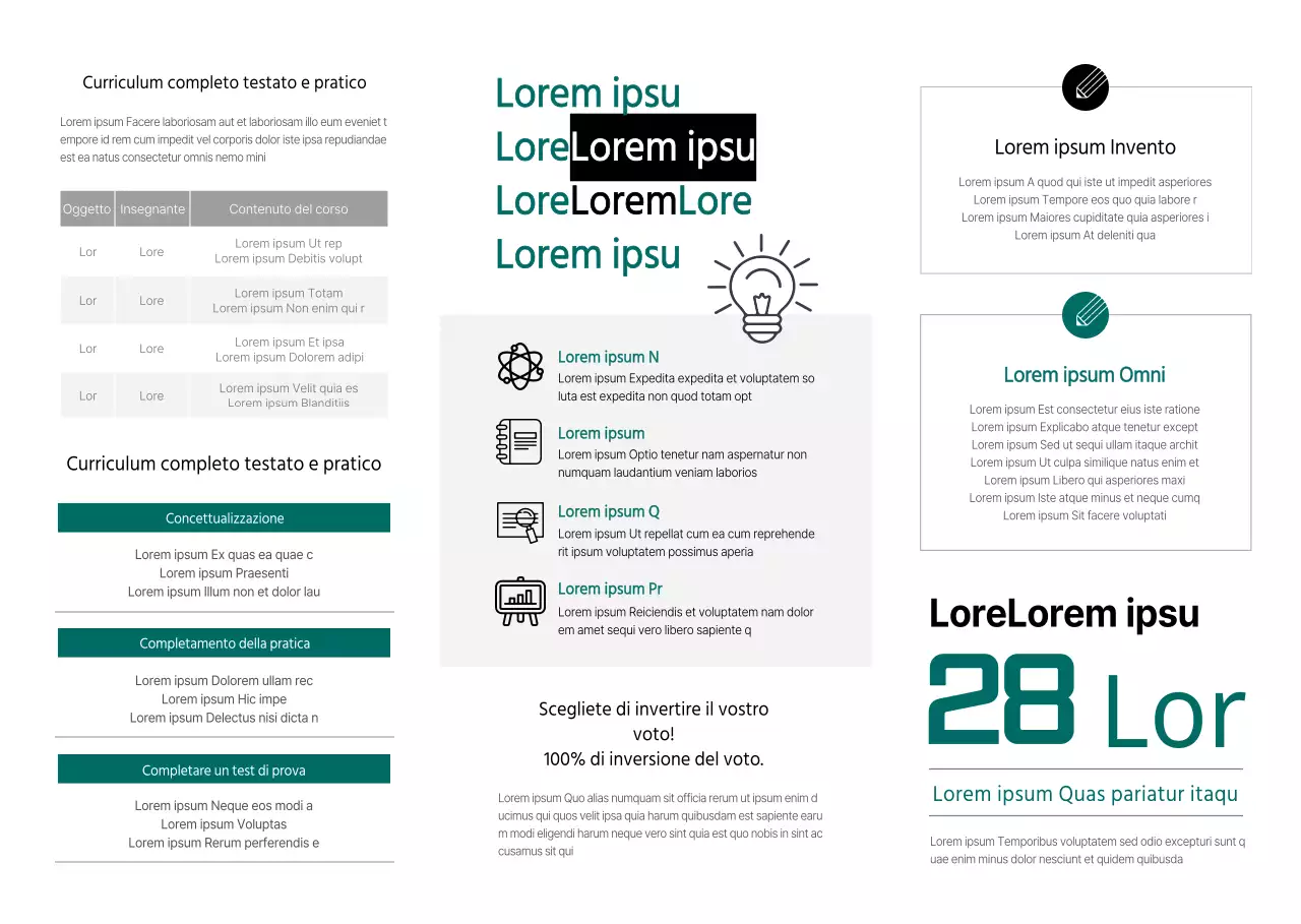 Informazioni sulle offerte speciali SAT di Deep Green Tone