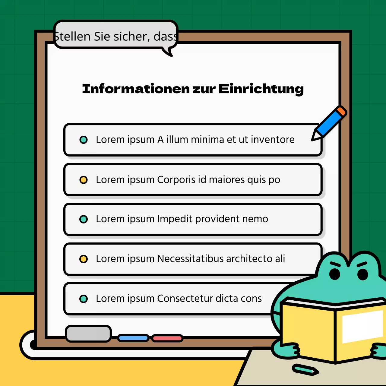Kitschige orangefarbene Ankündigungen für kleine Unternehmen in den sozialen Medien
