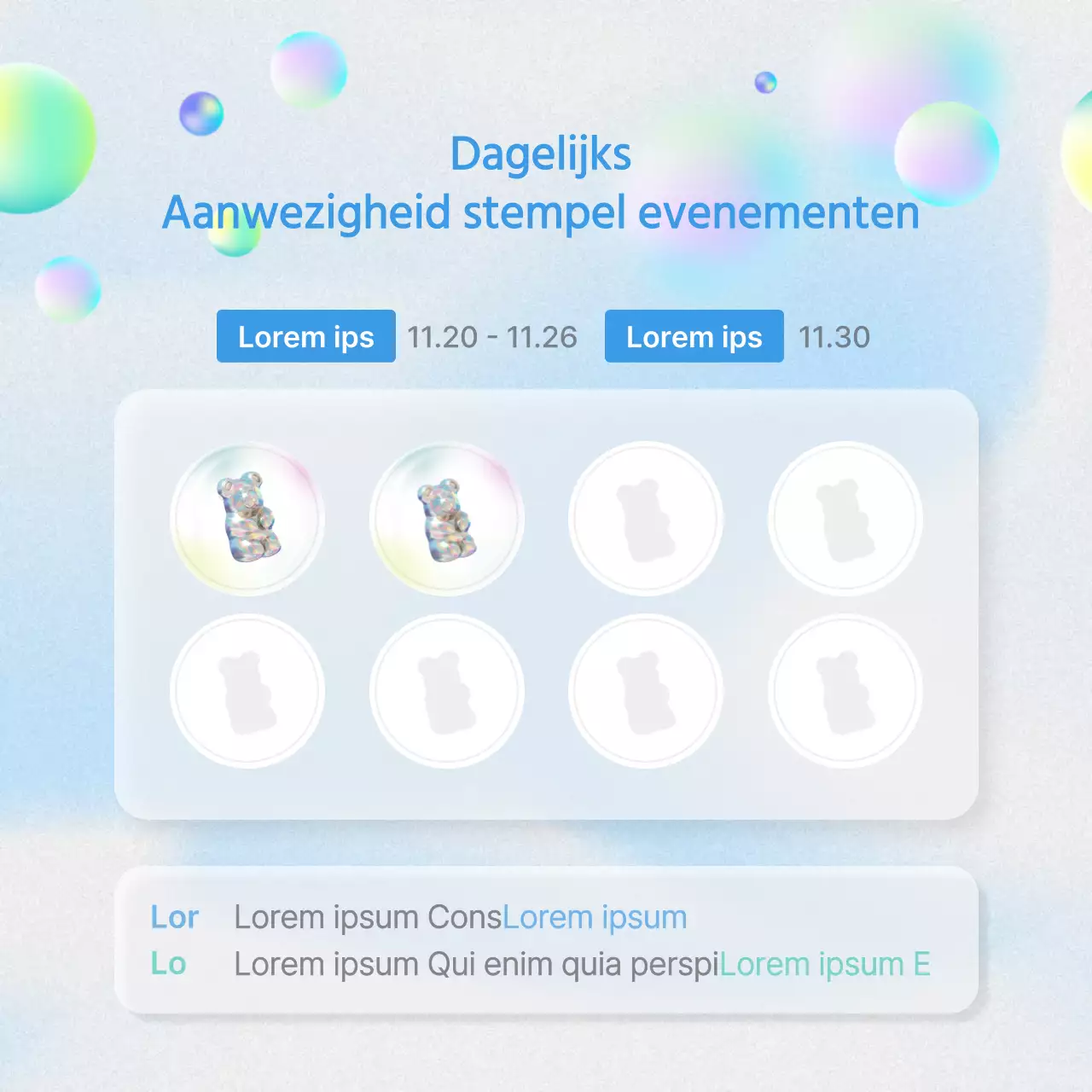 Black Friday-aankondigingen met een lichtblauwe, trendy uitstraling