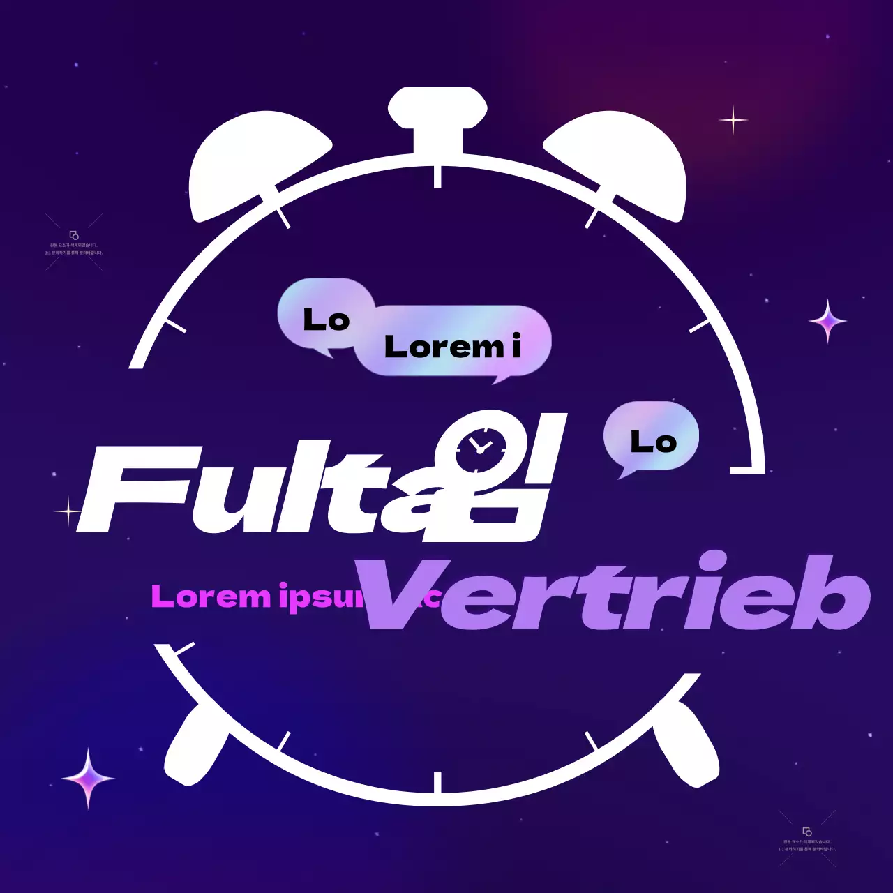 Werben Sie für Ihr Black Friday-Event im lila und neonfarbenen Cyberpunk-Stil