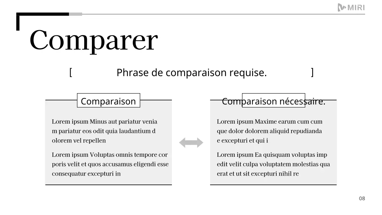 Un simple rapport imprimable en noir et blanc