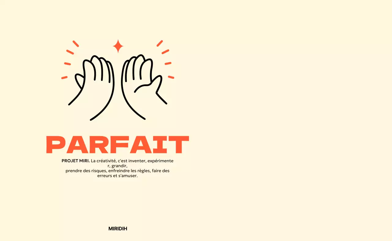 Concevoir un gobelet avec l'icône "high-five".