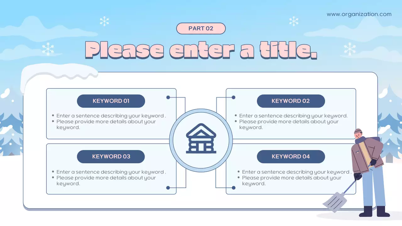 Blue Simple Volunteer Guide Presentation