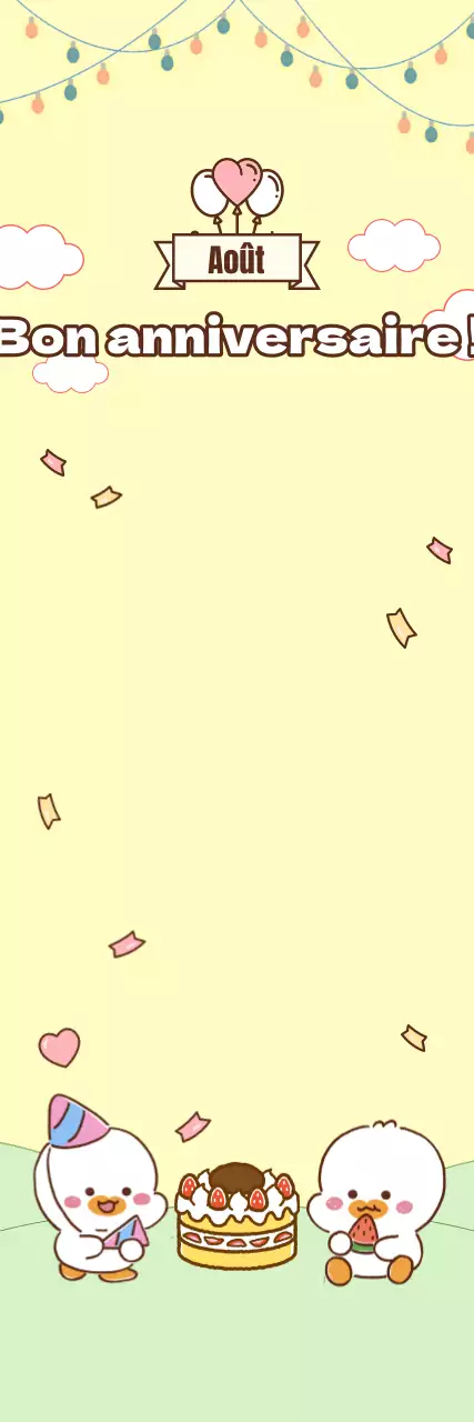 Zone de photos d'anniversaires mensuels de l'école maternelle avec des personnages mignons