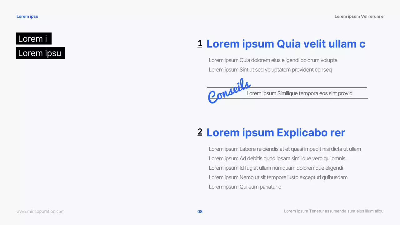 Supports de cours sur les carrières modernes en ressources humaines en bleu et noir