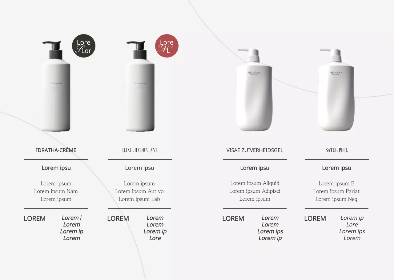 Introductie van een verfijnd esthetisch cosmeticamerk