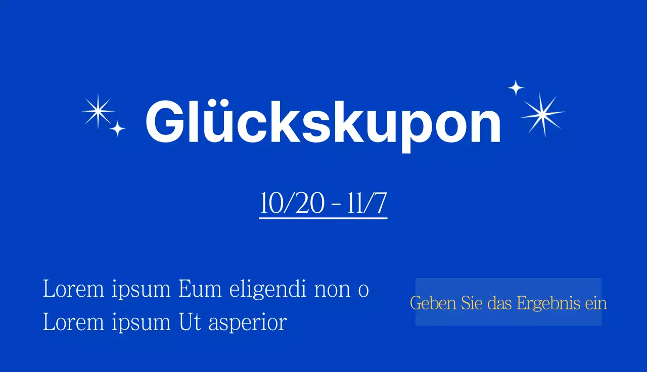 Schönheit Nagelstudio Veranstaltung Lotterie mit blauem Hintergrund