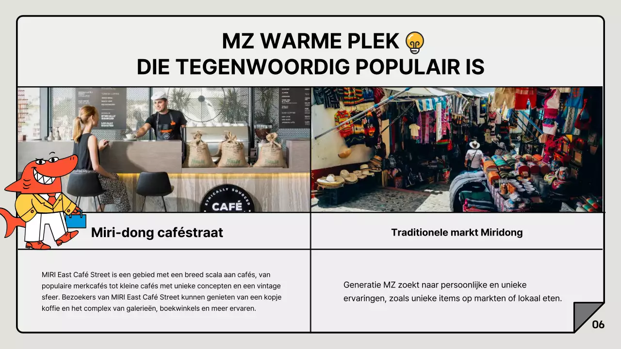 Een eenvoudig marketingrapport in grijs en wit