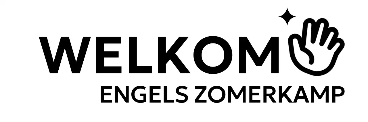 Engels kamp promotieontwerp met handpictogram