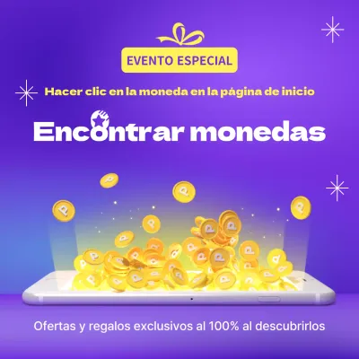 Promover un sencillo acto de seguimiento morado y amarillo