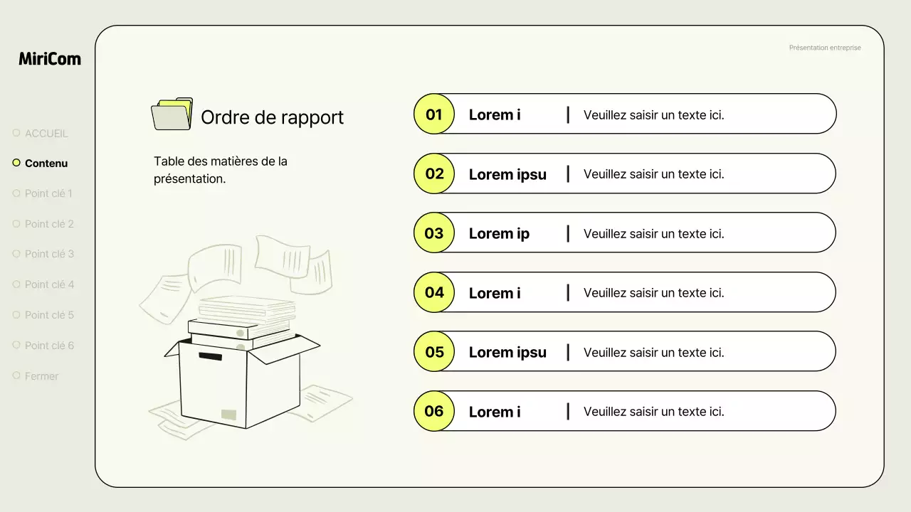 Un simple rapport d'activité en kaki et néon