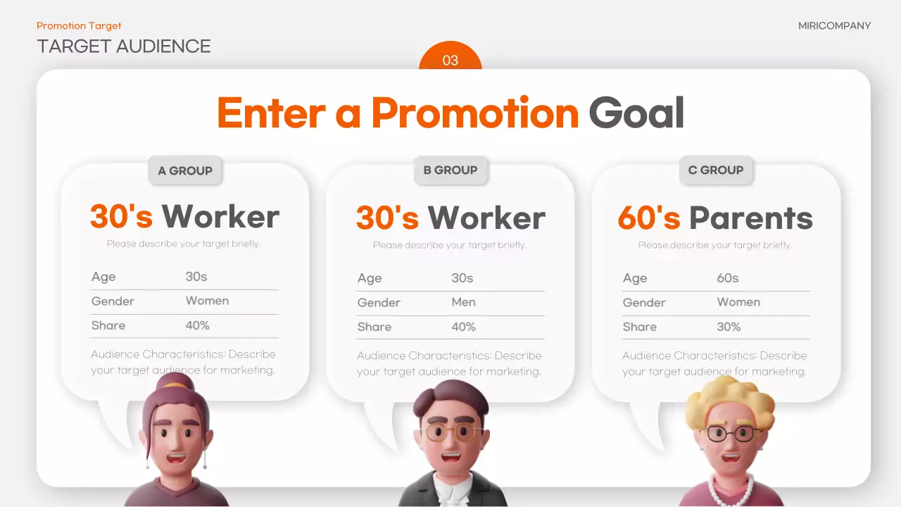 Orange Professional Promotion Plan Presentation