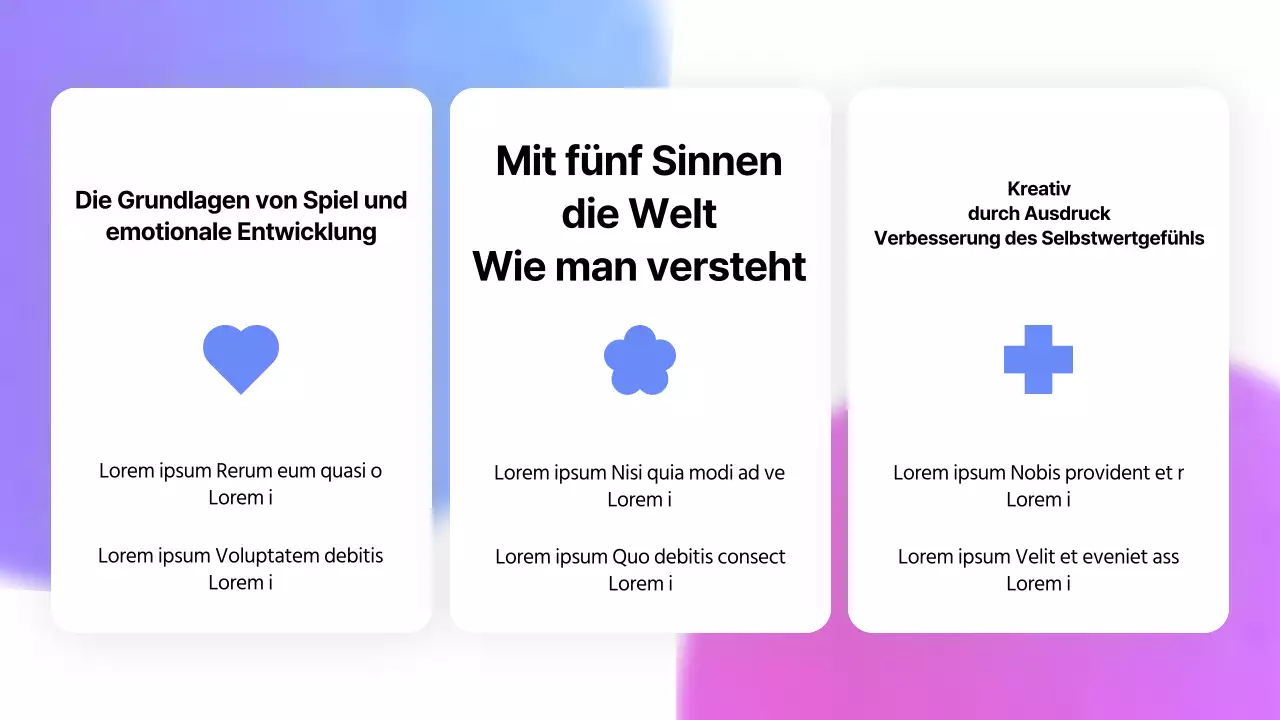 Eine einfache rosa und blaue Lehrermappe