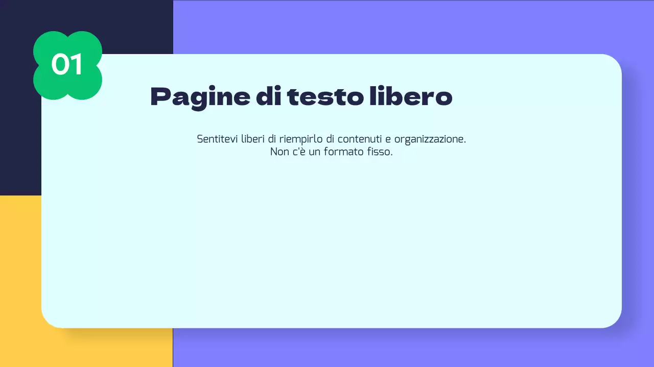 Presentazione di uno sfondo kitsch a motivi viola e menta