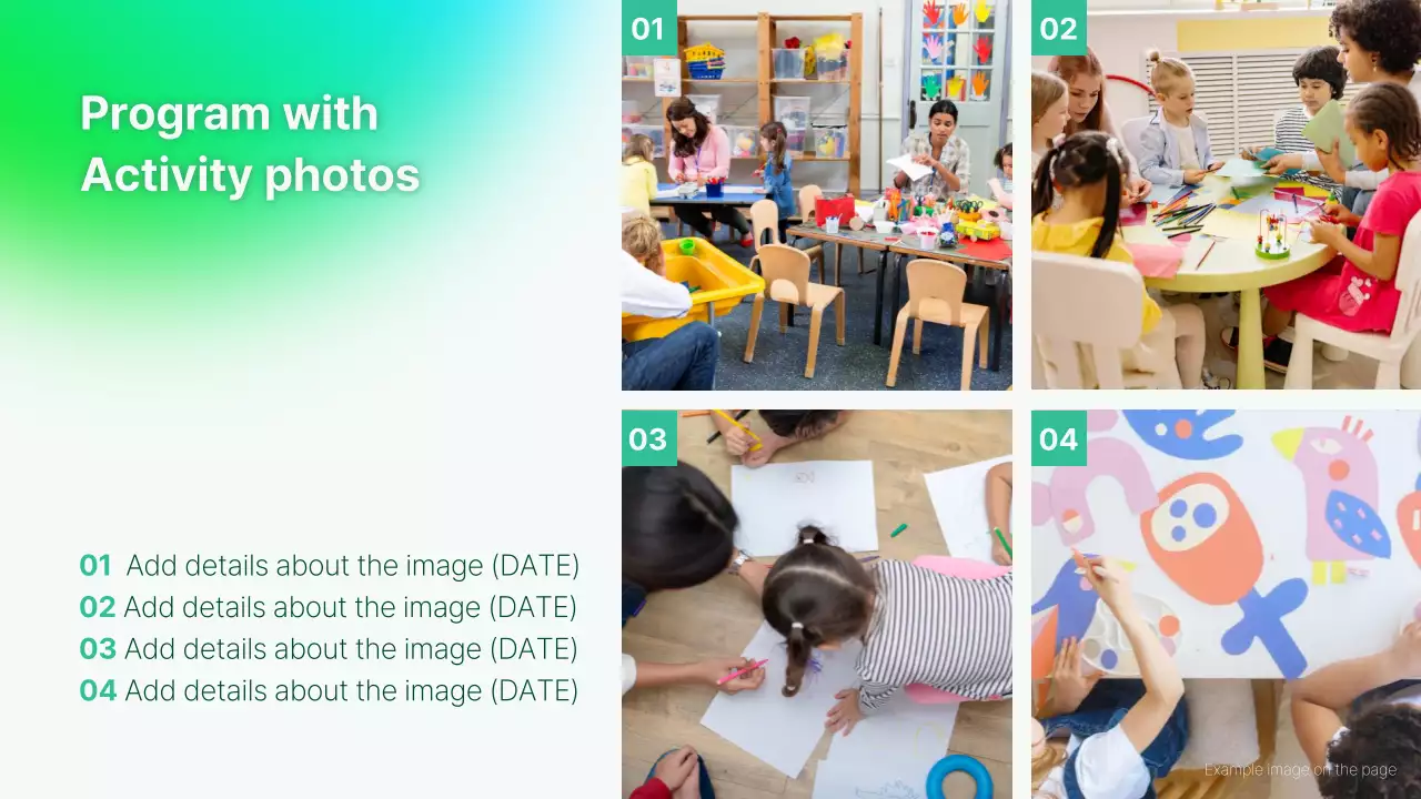 Green Modern Education Portfolio Presentation