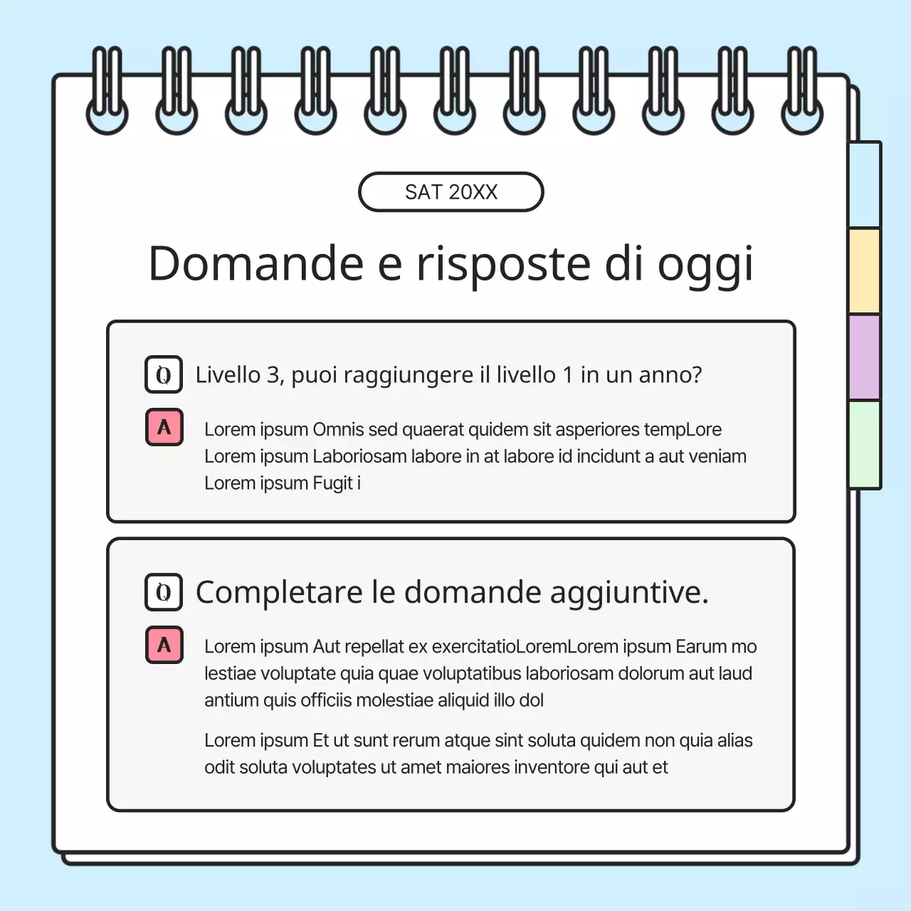 Promuovere un'analisi del trend degli esami SAT semplice e dai colori arcobaleno per le accademie