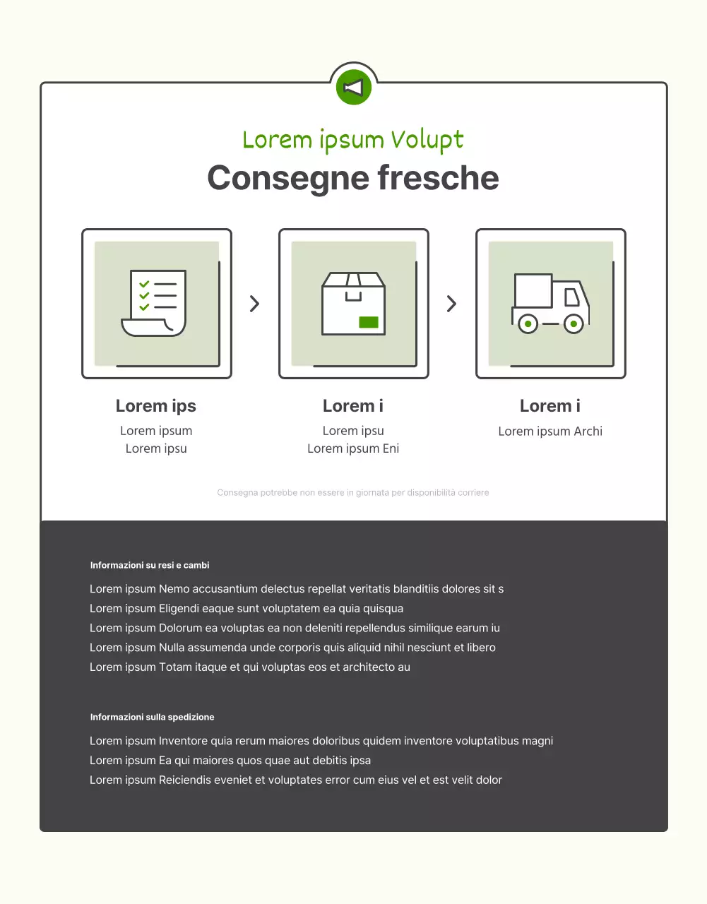 Promuovere la vendita di cavoli di base verdi e chartreuse