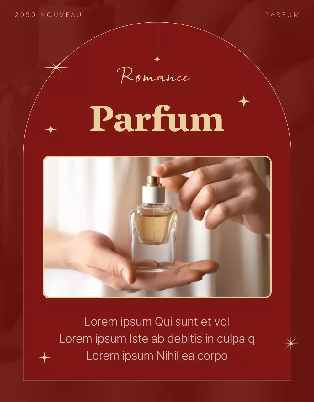 Promouvoir un parfum de Noël vert et luxueux