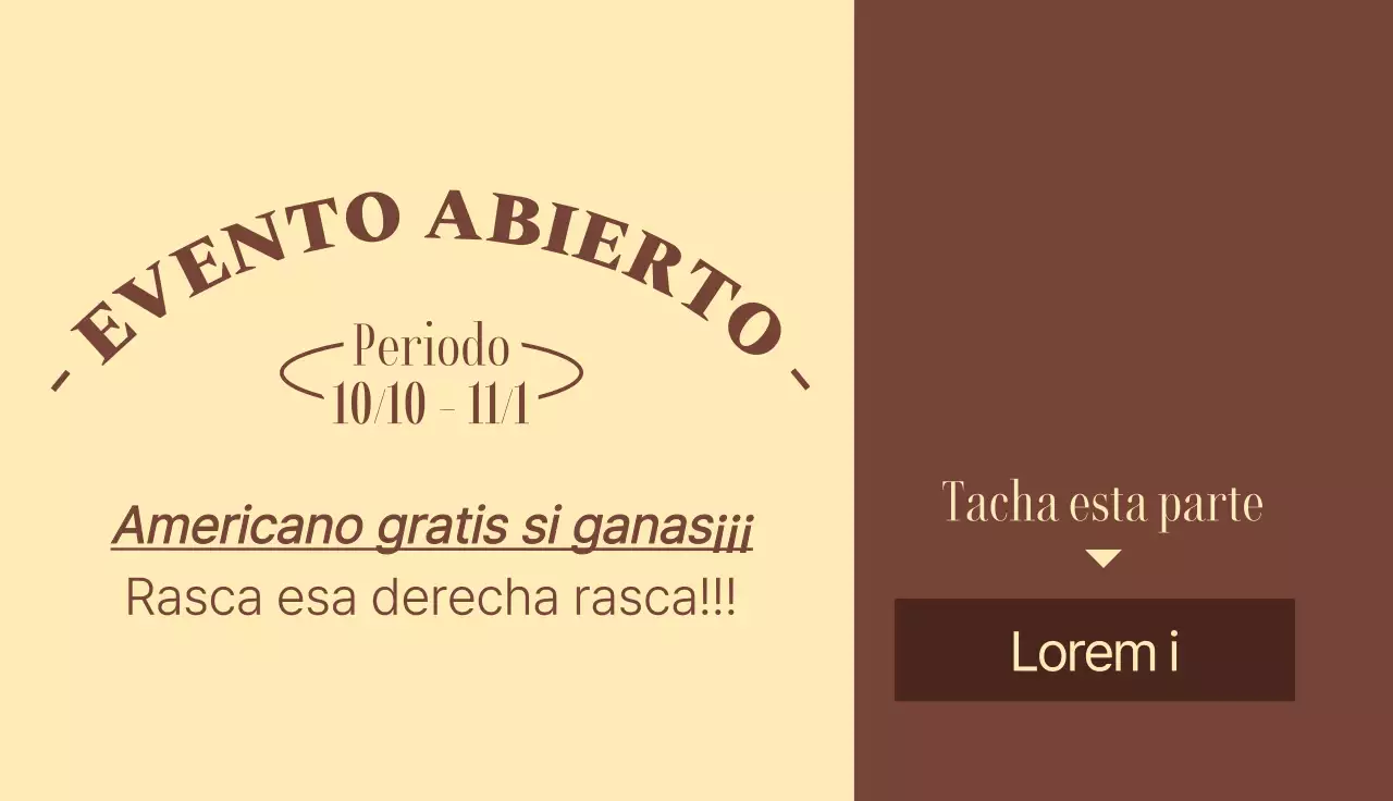 Abrir una cafetería con aire clásicoEventosLotería