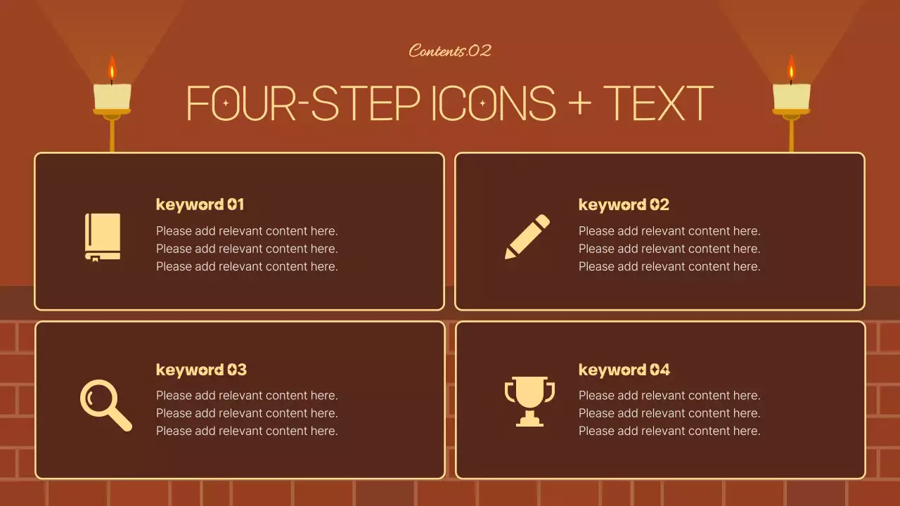 갈색과 남색의 아기자기한 봉사자 교육 안내서