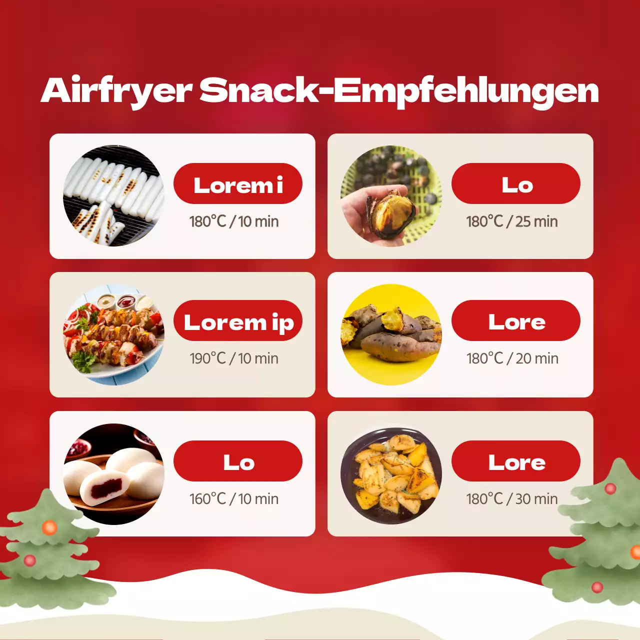 Rot und Gelb für einen gemütlichen Winterspot im viralen Marketing