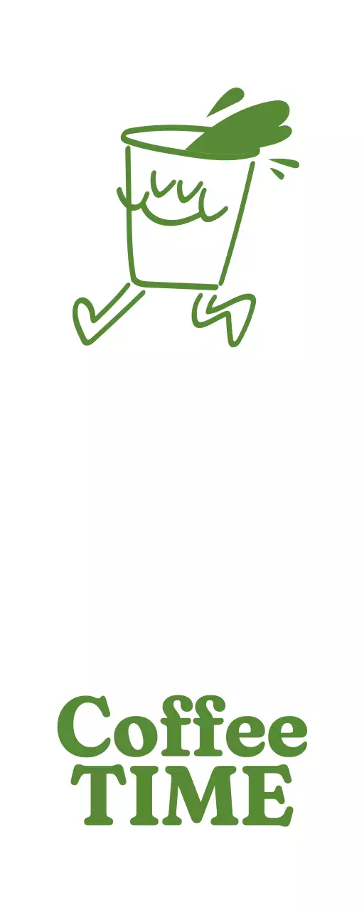 빈티지 감성의 카페 간판