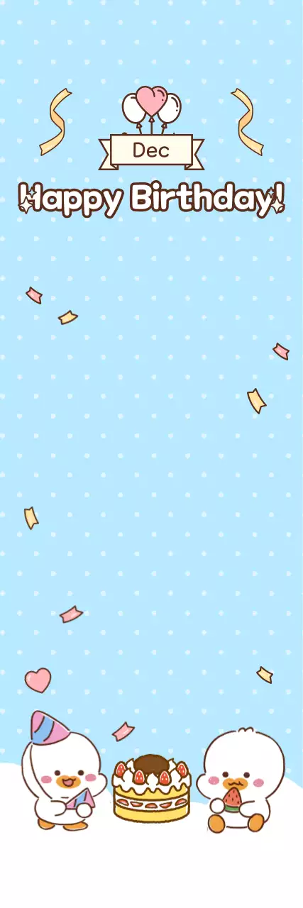 Preschool monthly birthday photo zone with cute characters