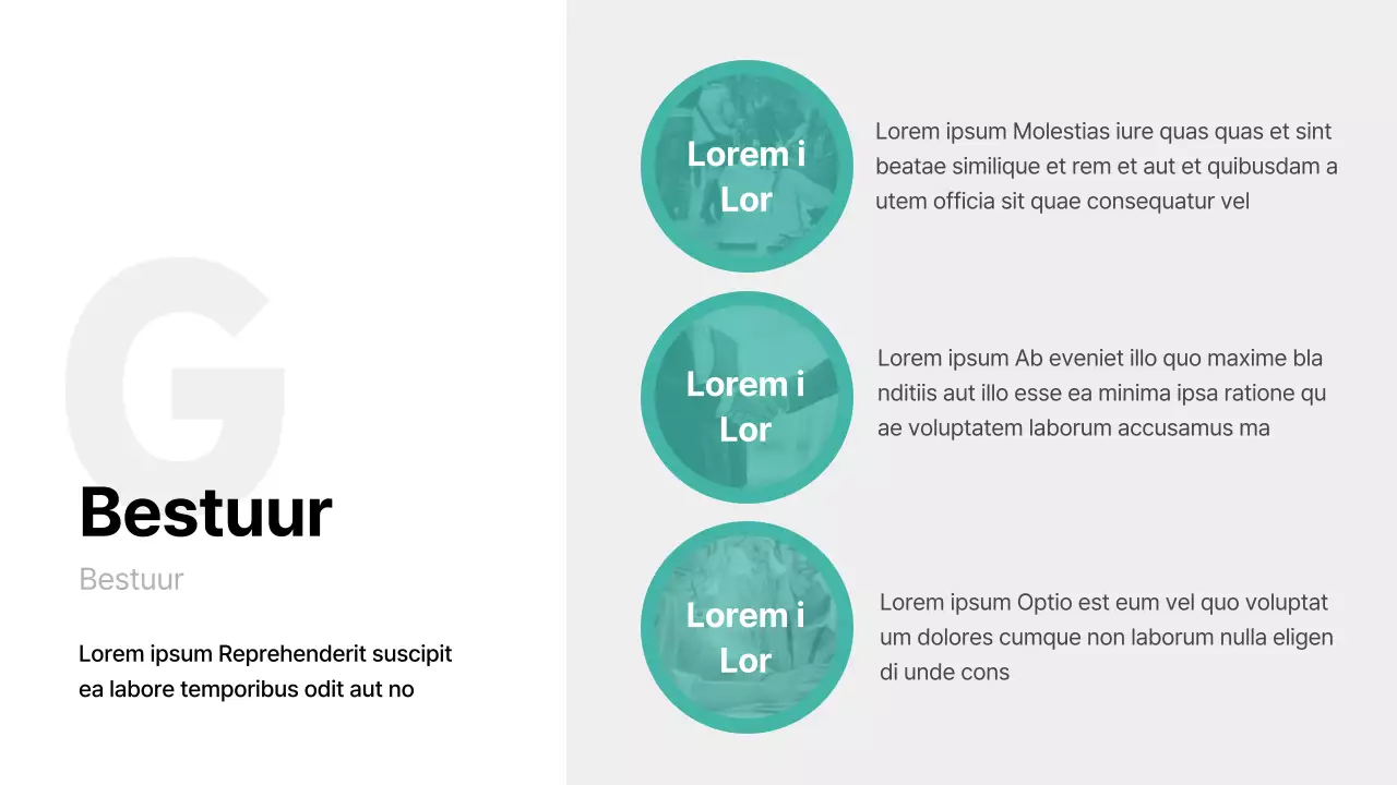 Basisgevoel met mintkleurig accent ESG-rapport
